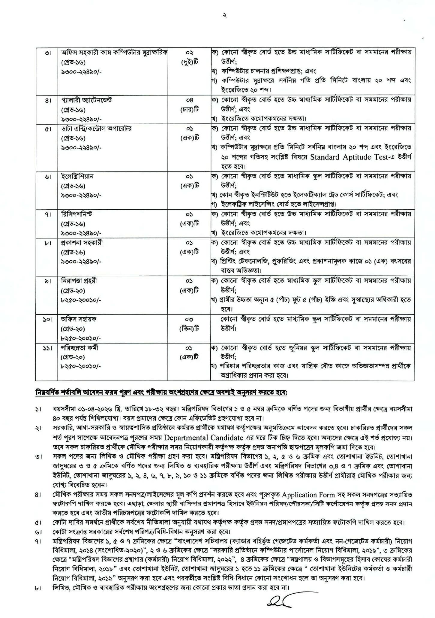 Job Circular 2026 - Image 2