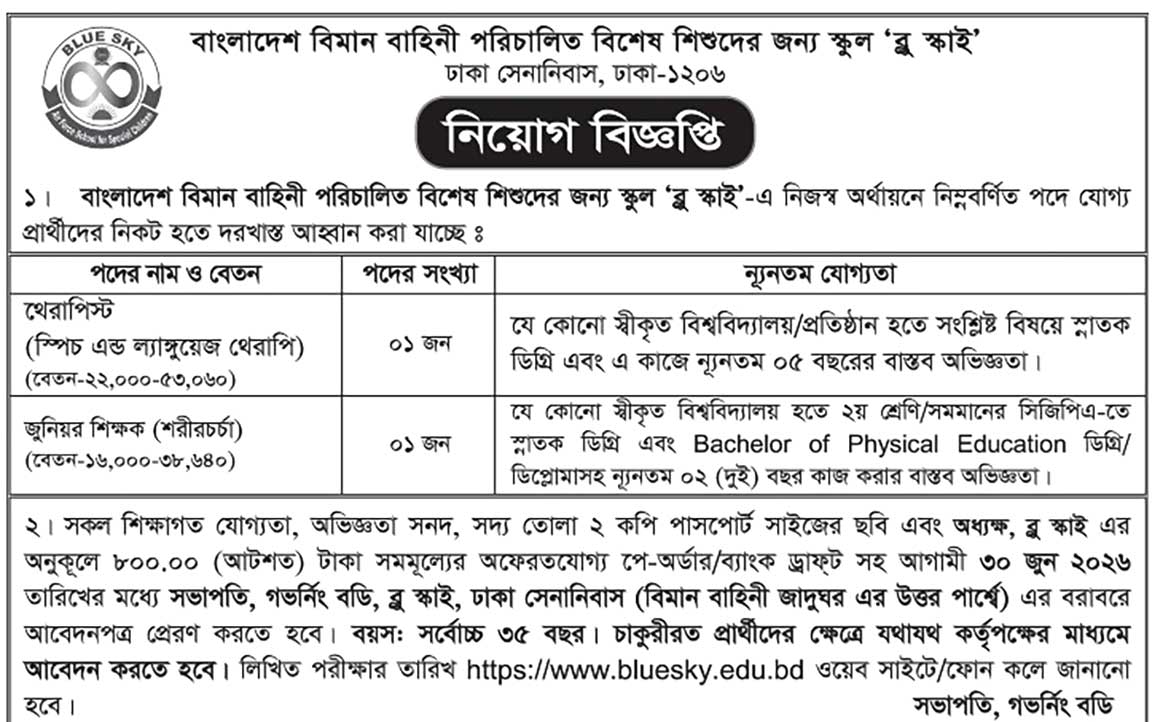 Job Circular 2026 - Image 1