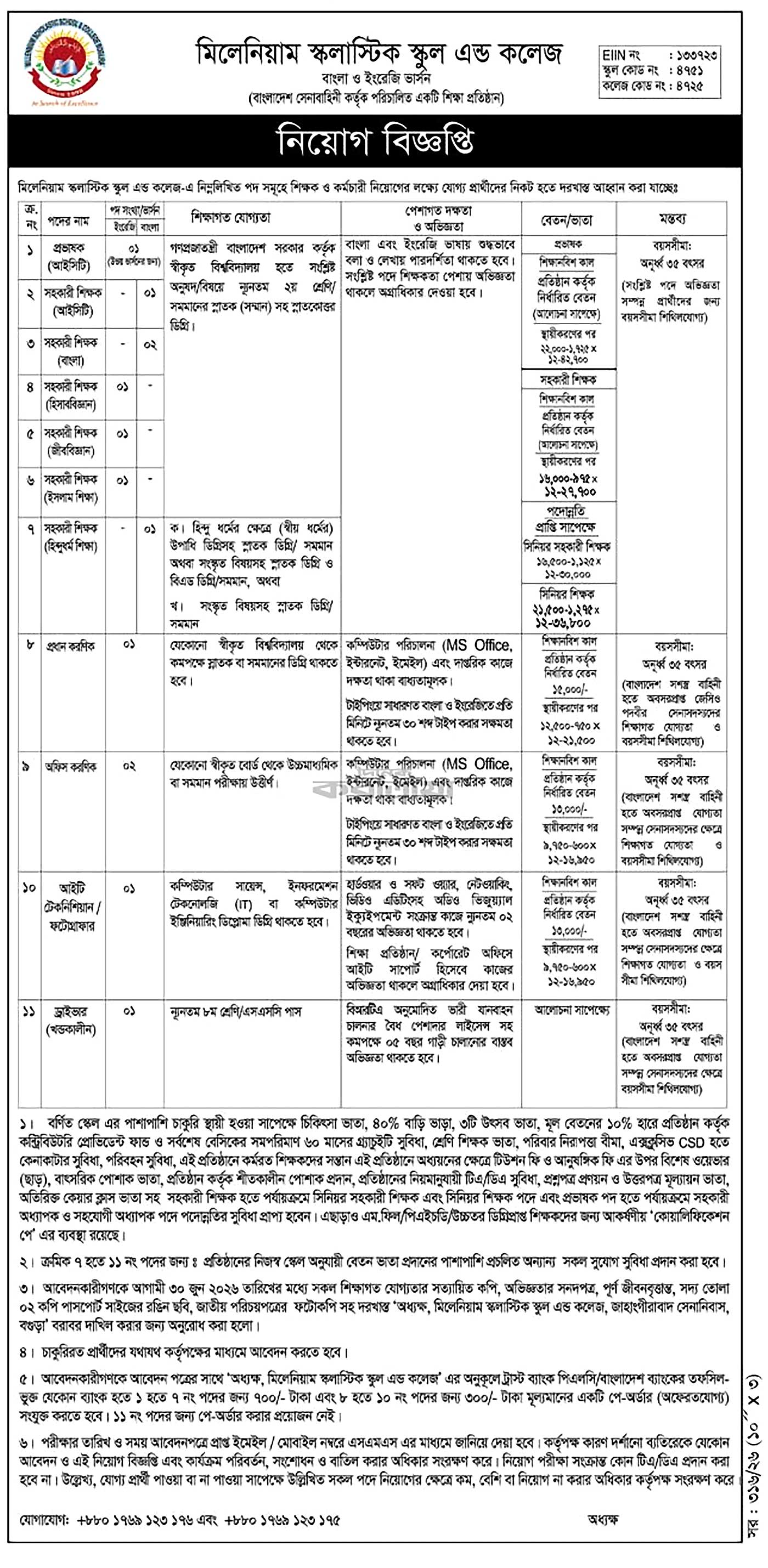 Job Circular 2026 - Image 1